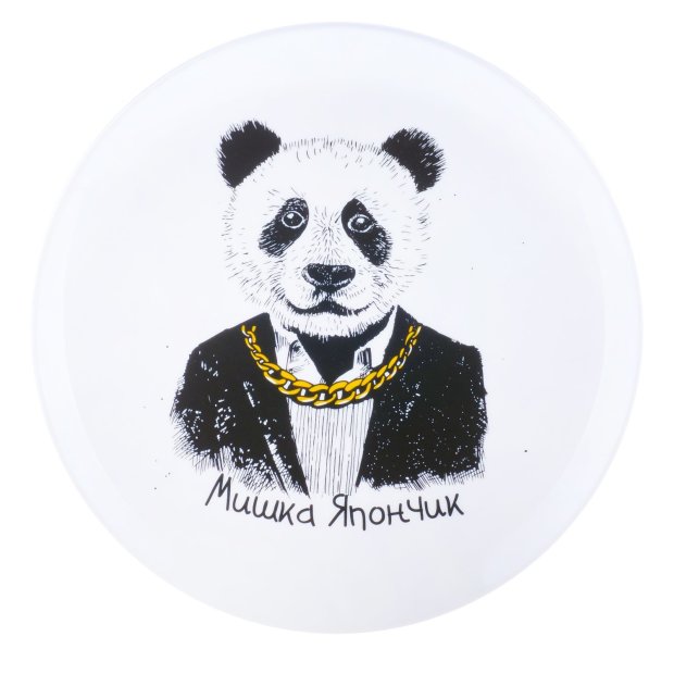 тарелка панда