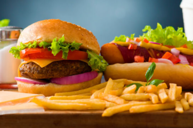 Фастфуд, изображение из свободных источников