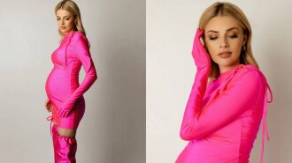 Влада Седан показала округлий животик та одягнула рожеву міні сукню: ледь сідниці прикриває - невже Зінченко нічого не скаже?