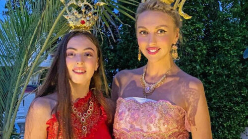 15-річна дочка Олі Полякової пофарбувалася в рудий: результат вражає
