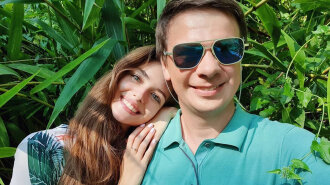 Глаза светятся: жена Комарова Александра Кучеренко намекнула на беременность - фото