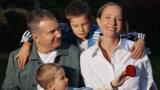 Юрій Горбунов, Катя Осадча, діти, сім'я