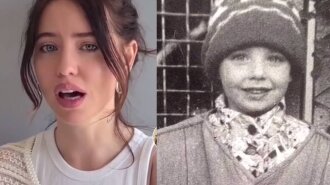 Любила носити чужі речі: Надя Дорофєєва показала, як виглядала у дитинстві