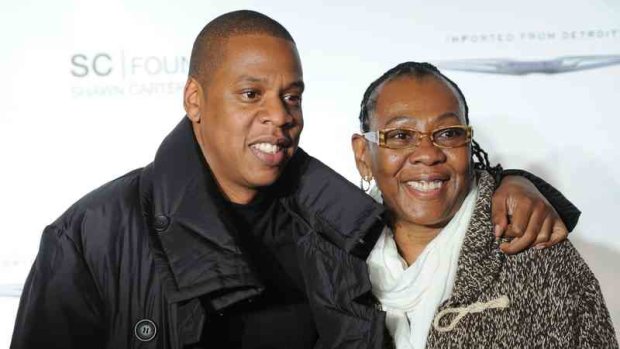 Jay-Z з мамою