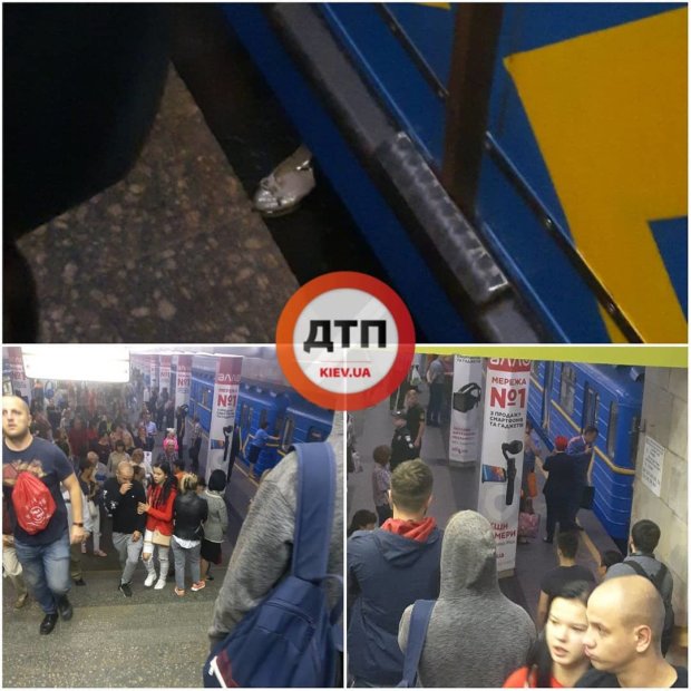 Трагедия в киевском метро: под поездом умер человек