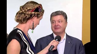 Петр Порошенко и Святослав Вакарчук отказались общаться с Катей Осадчей