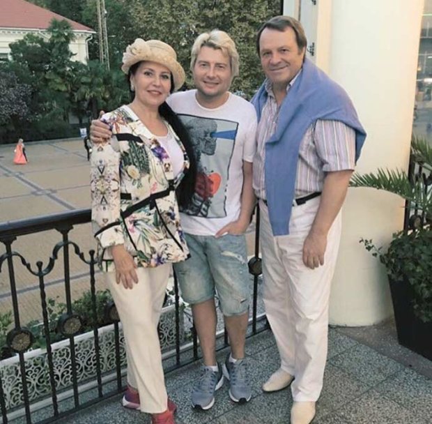 Николай Басков, родители