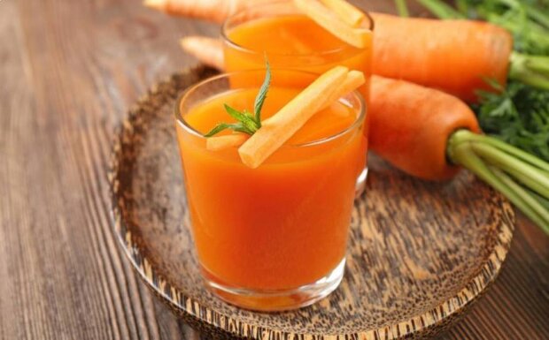 Морковный сок, изображение из свободных источников