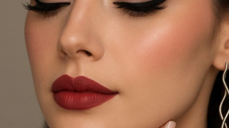 Макіяж, жінка, краса, мода