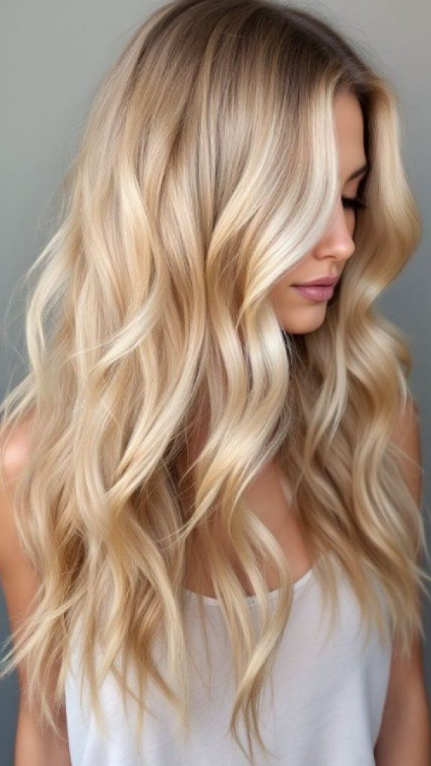 Кремовый золотой блонд