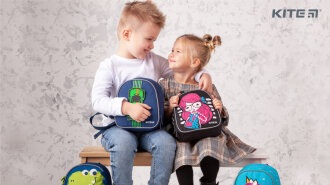 Дошкольные рюкзаки Kite – первые аксессуары малышей