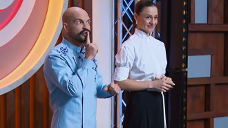 Володимир Ярославський та Оля Мартиновська, кадр з відео