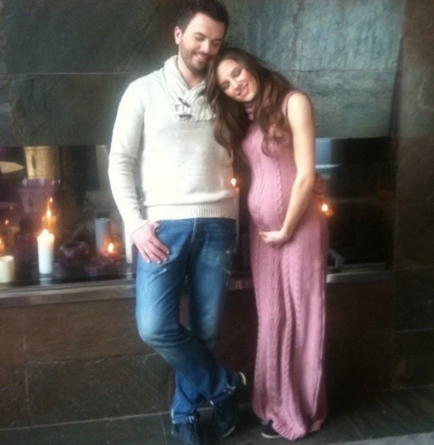 Григорій Решетнік та його вагітна дружина Христина