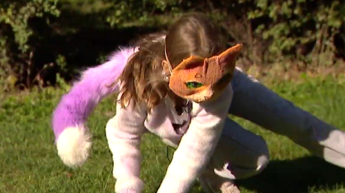 Квадробер, дети