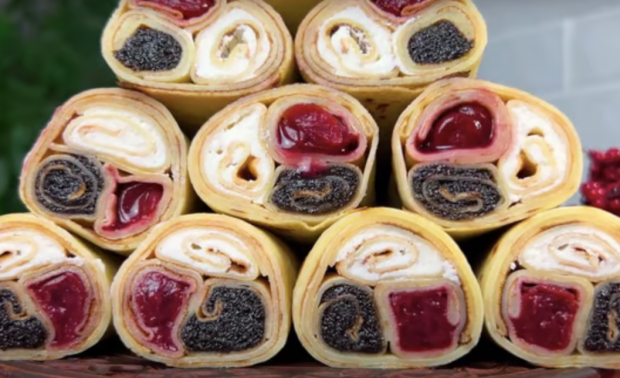 Млинці, Масляна, кадр з відео