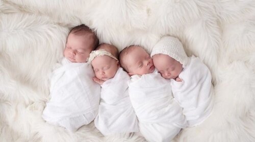 Женщина в Ужгороде после первой беременности родила четырех детей — фото младенцев