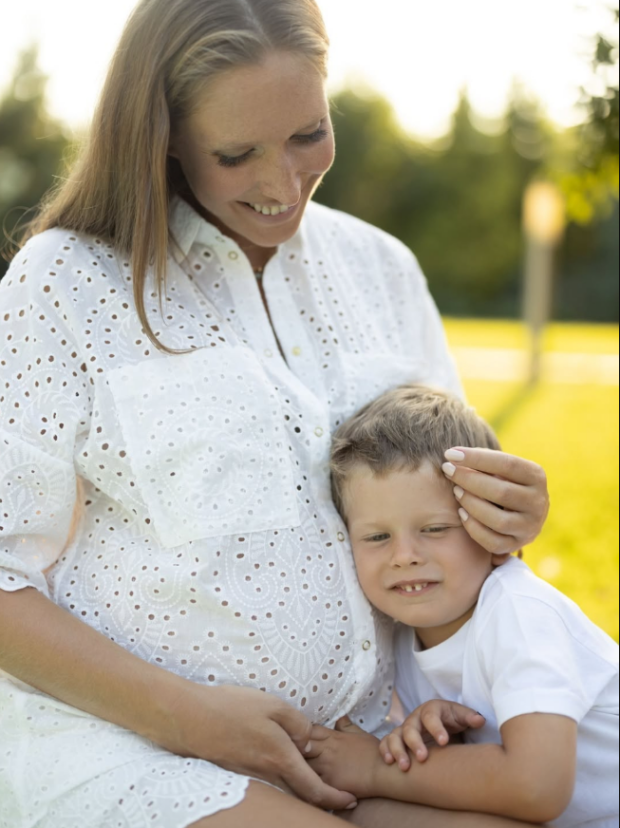 Катя Осадча із сином