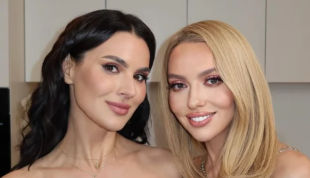 Оля Полякова и Маша Ефросинина