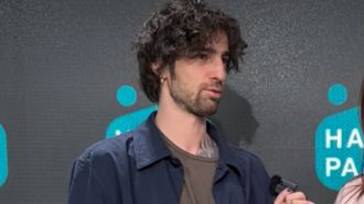 Володимир Дантес, кадр із інтерв'ю