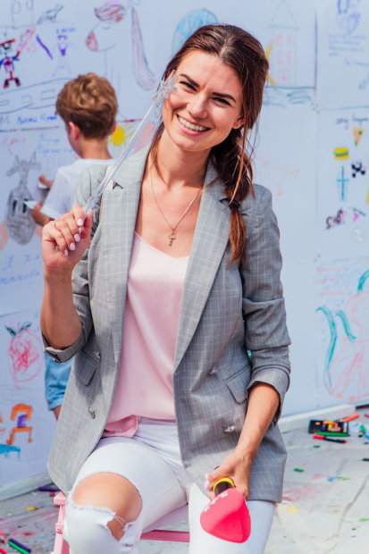 В Киеве прошел арт-марафон #МояДитячаМрія / Александра Лобода