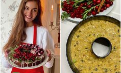Александра Кучеренко поделилась семейным рецептом пирога «Рождественский венок»