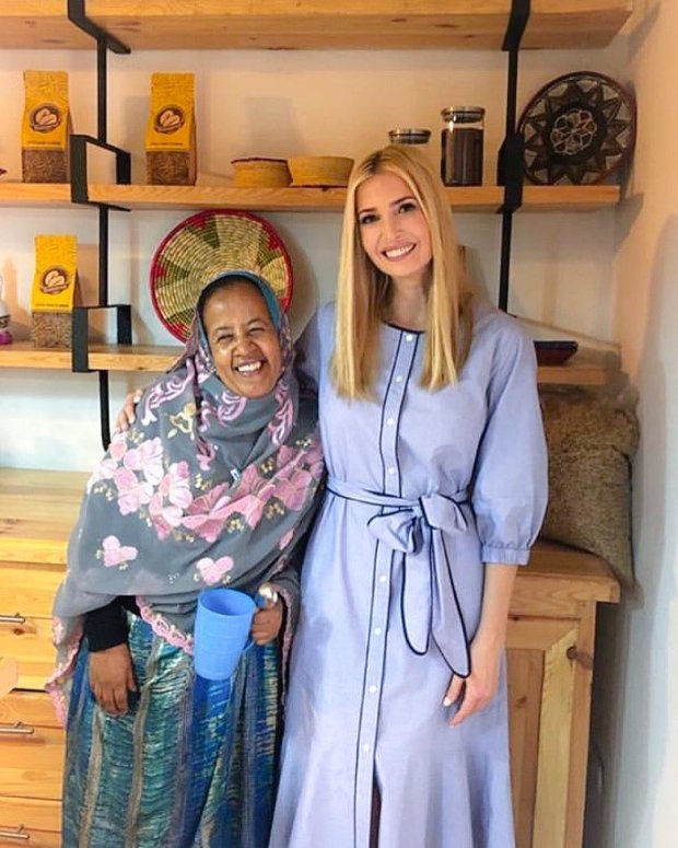 Иванка Трамп посетила Эфиопию
