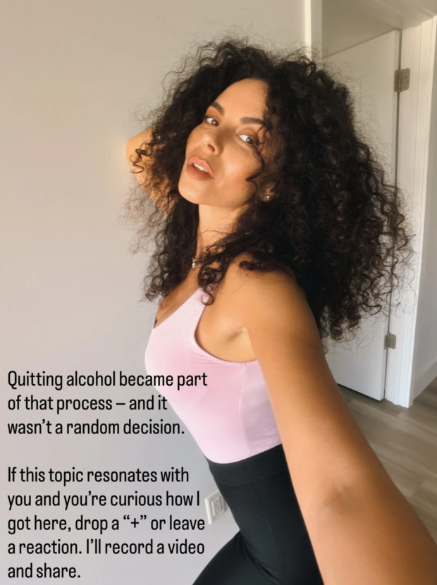 Настя Каменських відмовилась від алкоголю