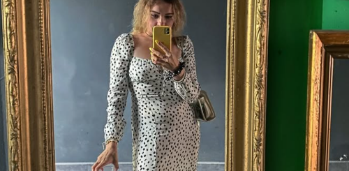 Платье в горошек, мода на лето-2026, фото: Clutch