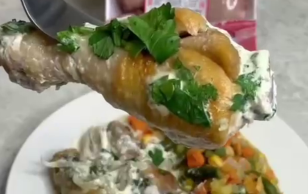 Французьке фрікасе, кадр з відео