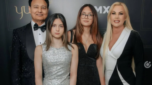 Камалия, Мохаммад Захур и их дочери, фото из соцсетей