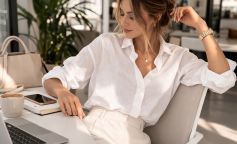 Білий одяг, офіс, зображення: Clutch