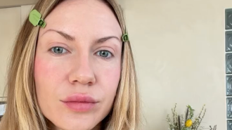 Леся Нікітюк, кадр з відео