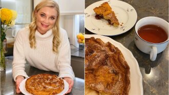 Кулінарний дебют: Лідія Таран поділилася рецептом знаменитого американського пирога-вийшов з першого разу