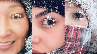 Коли негода диктує моду: як сніг прикрашає обличчя людей у самих засніжених точках світу (ФОТО)