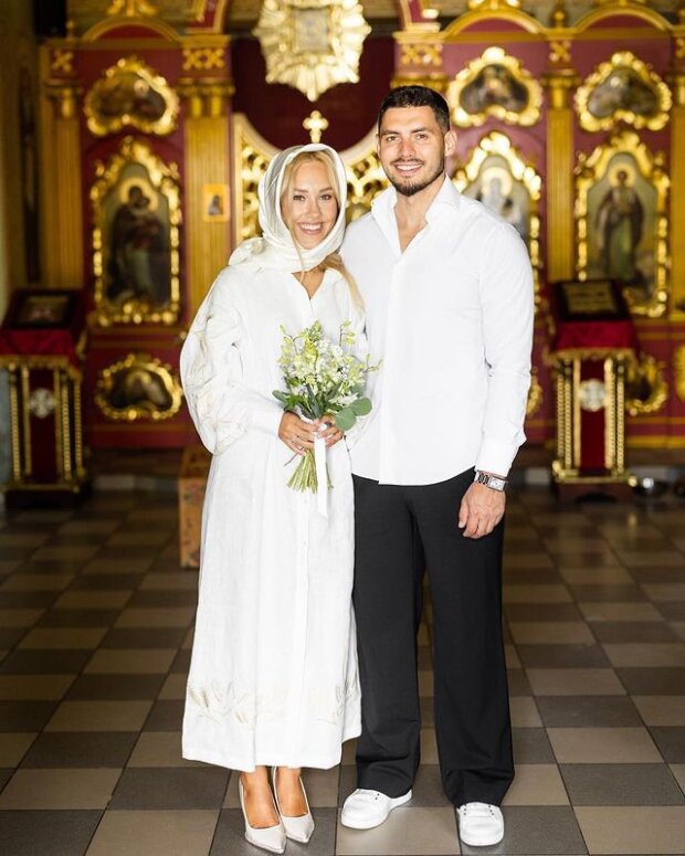 Даша Квиткова и Никита Добрынин обвенчались после двух лет брака