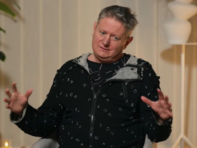 Євген Сморигін, кадр з інтерв'ю