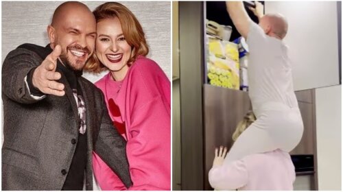 Мартиновська показала, як носить на плечах Ярославського і "бешкетує" з ним під пледом: "Чекаємо від вас малюка"
