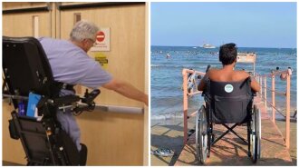 Пандус в морі, картки для незрячих і не тільки: креативні пристосування для людей з інвалідністю (ФОТО)
