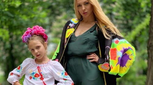 "Вперше в житті": Оля Полякова показала нове проукраїнське хобі молодшої доньки Аліси (ФОТО)