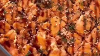 Суші-пиріг, кадр з відео