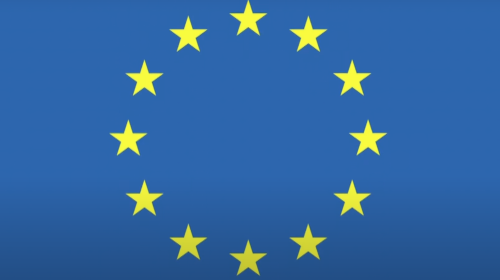 Прапор Євросоюзу. Фото: youtube.com