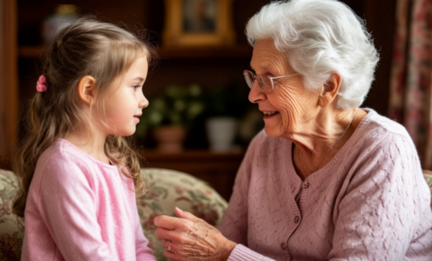 Бабушка и внучка, изображение из свободных источников