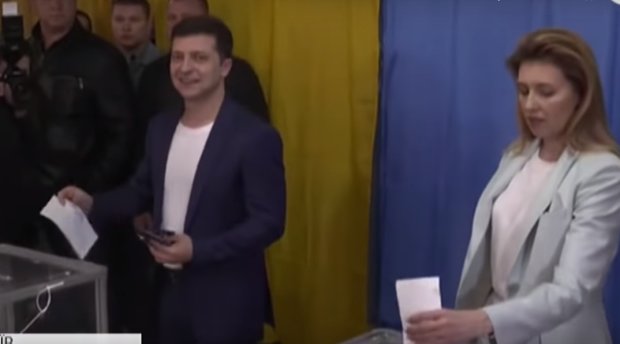 Владимир Зеленский, Елена Зеленская, выборы 2019