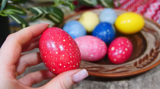 Крашанки, Великдень, кадр з відео