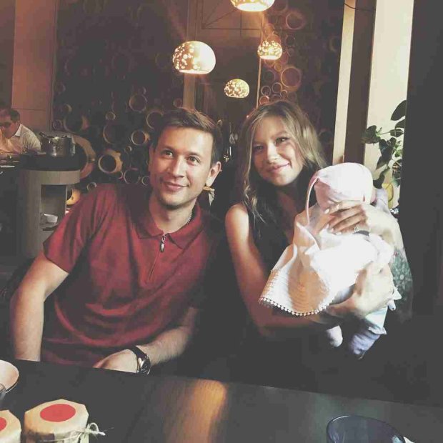 Дмитрий Ступка и Полина Логунова