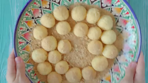 Рецепт сырных шариков