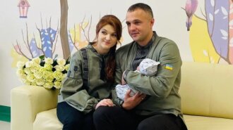 Звільнена з полону Мар'яна Мамонова показала зворушливі фото з новонародженою дочкою та чоловіком: як назвали дівчинку