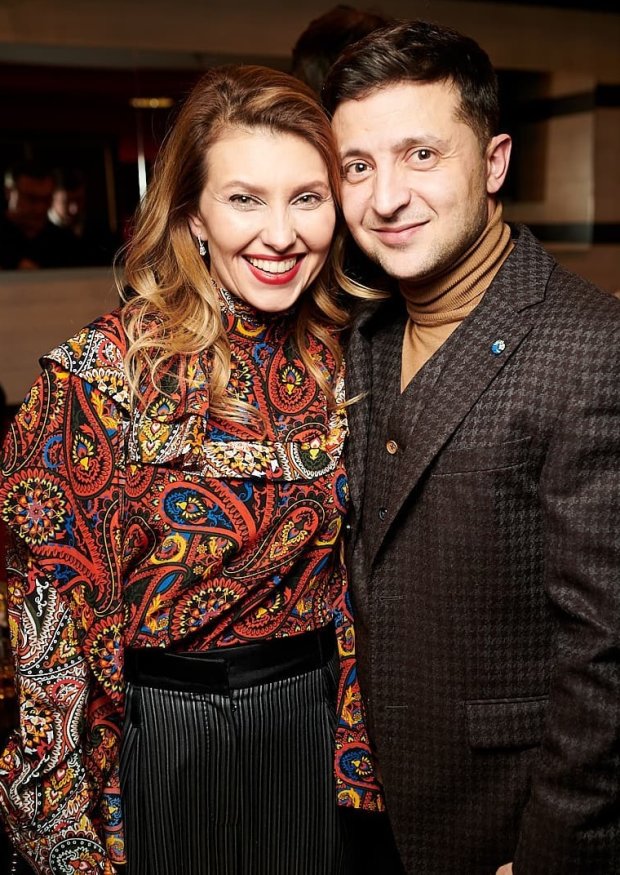 Владимир Зеленский с супругой Еленой (фото Instagram)