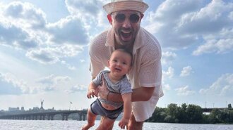 Андрій Бєдняков із сином