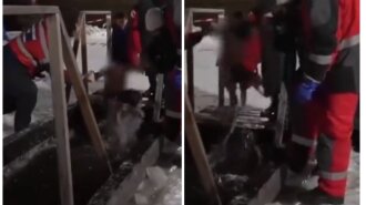 На улице было - 26: в России мать заставила маленького ребенка "смыть грехи" в ледяной проруби (ВИДЕО)